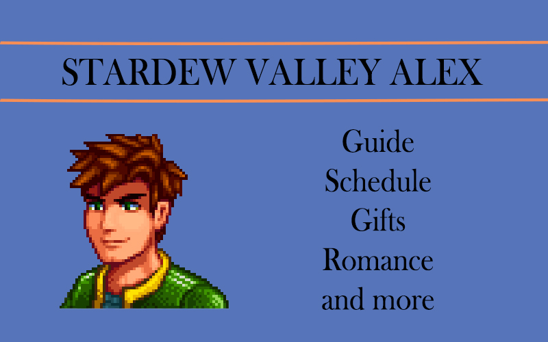 Alex stardew valley