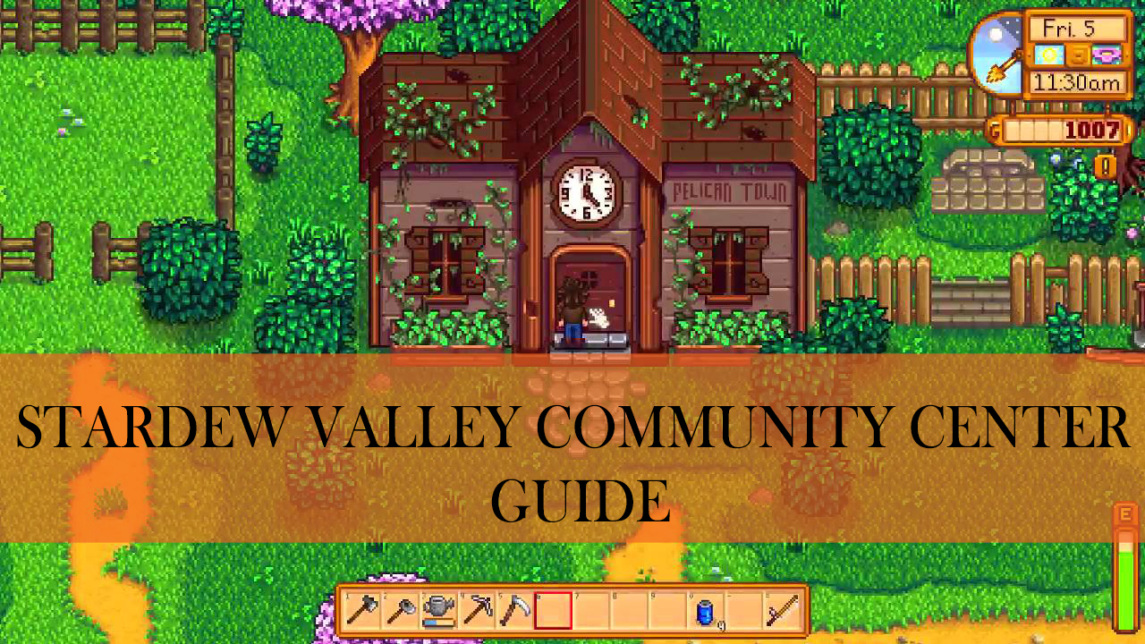 What Do You Get After Completing The Community Center Stardew Valley