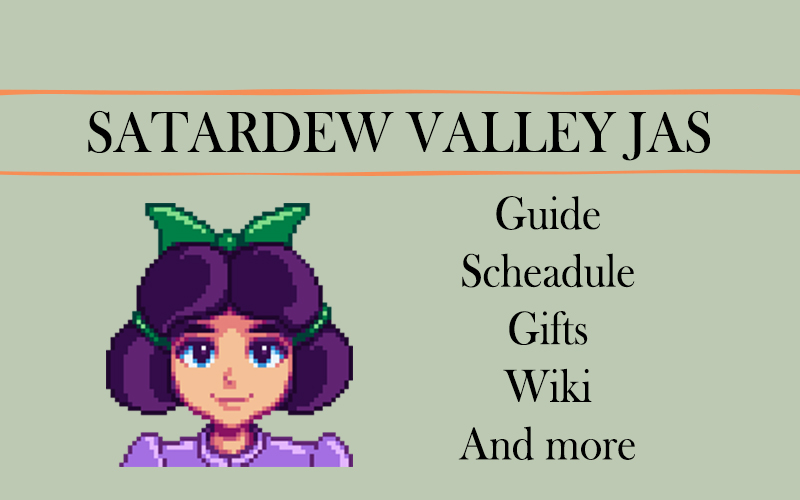 Stardew Valley Jas Guide Schedule And More Stardew Valley