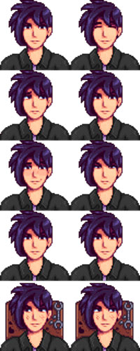 Sebastian Ginger Mod For Stardew Valley Stardew Valley