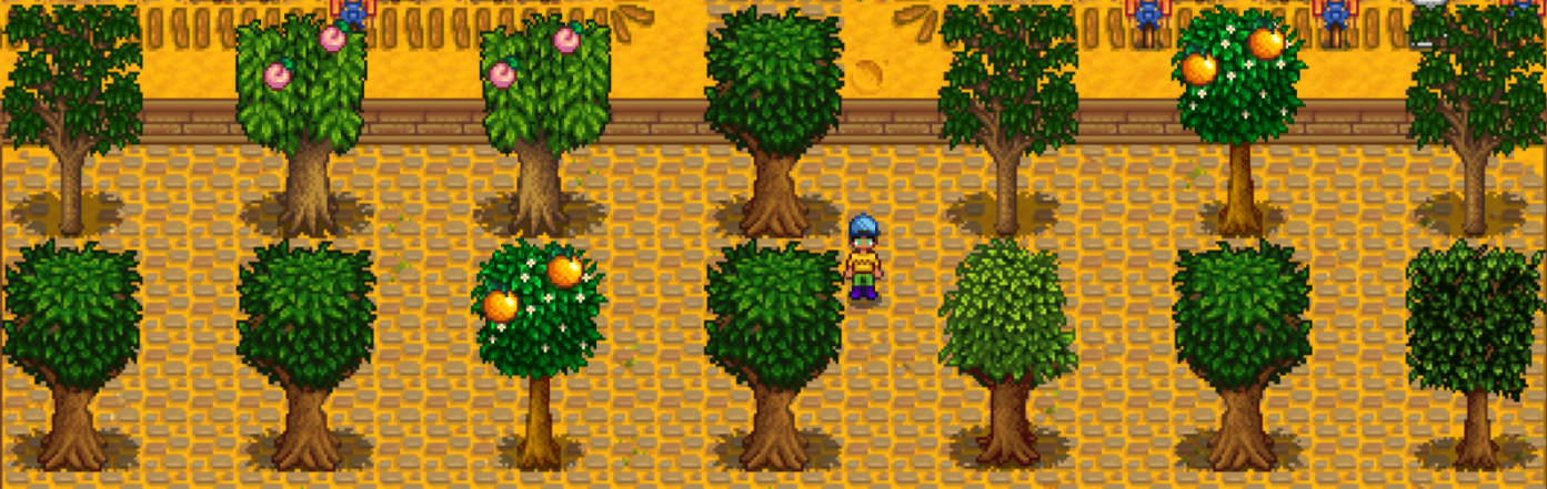 how to stardew valley shaking trees