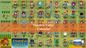 stardew valley calendar