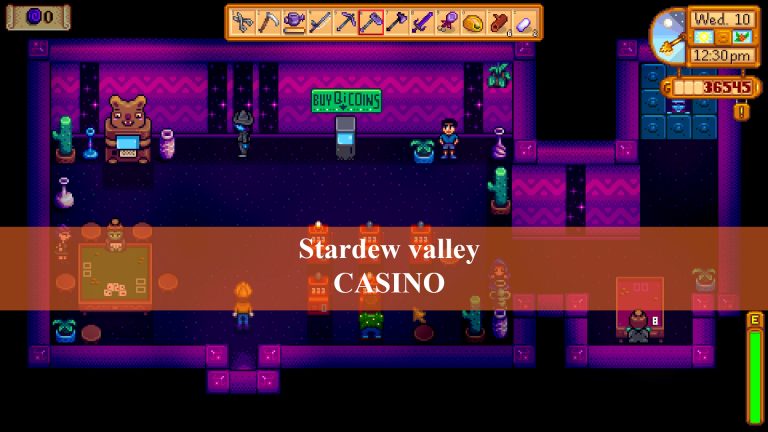 stardew valley opening the casino