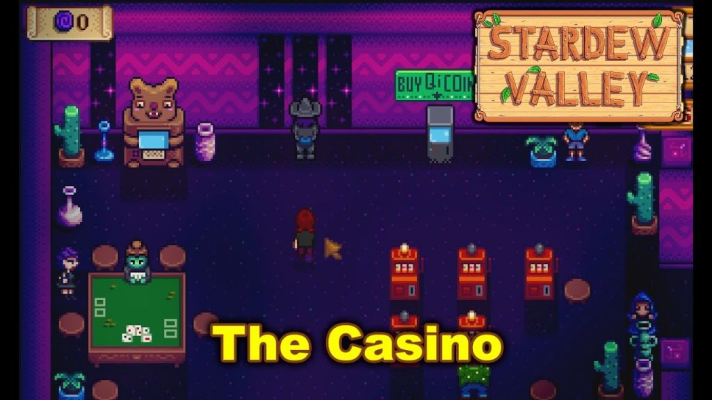 how to access the casino stardew valley